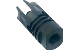 LBE Unlimited ARFH-REV REV Flash Hider 5.56mm (223 Cal) Black 1/2"-28 tpi Threads, Crush Washer