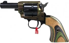 Heritage Manufacturing BK22CH3 Barkeep 3 6rd Camo LAM Green Revolver