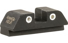 AmeriGlo GL8113R Classic Tritium Rear Sight for Glock Blac