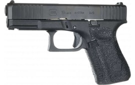 Talon Grips EV02R Adhesive Grip Textured Black Rubber, Fits Compact Glock Gen 5 (19, 23, etc.)