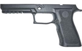 Sig Sauer GRIPMODXF943MBLK P320 Grip Module X-Series (Medium Size Module), 9mm Luger/40 S&w/357 Sig, Black Polymer, Fits Full Size Sig P320 (4.70")