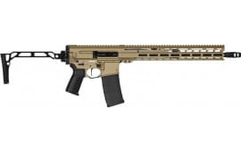 CMMG 55AB40B-CT Rifle Dissent MK4 16" 30rd Folding Stock TAN