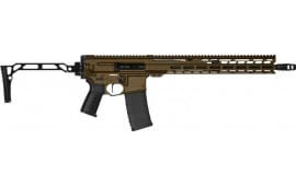 CMMG 55AB40B-MB Rifle Dissent MK4 16" 30rd Folding Stock Bronze