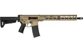 CMMG 94AA90F-CT Rifle Dissent MK4 16" RDB/9ARC SL-K Adjustable Stock TAN