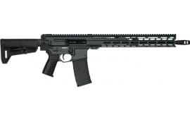 CMMG 94AA90F-SG Rifle Dissent MK4 16" RDB/9ARC SL-K Adjustable Stock Grey