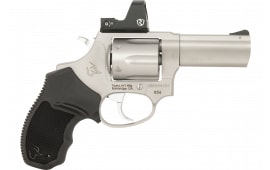 Taurus 2856P39R 856 T.O.R.O. #6 Shot 3", Black Stainless Steel, Optic Ready Frame, Black Rubber Grip, Riton Red Dot Revolver