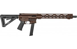 Diamondback DB1418P071 DB15 32+1 16", Midnight Bronze Rec/M-Lok Handgaurd, Carbon Lower, Black Magpul CTR Stock/K2 Grip, Flash Hider
