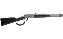 Rossi 9235716G3TB R92 Carbine 8+1 16.50" Threaded, Sniper Gray Barrel/Rec, Black Synthetic Furniture, Big Loop Lever, Adj. Peep Sight, Scope Mount