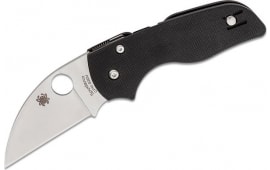 Spyderco C230GPWC Lil' Native 2.44" Folding Wharncliffe Plain CPM S30V SS Blade/Black Textured G10 Handle Includes Pocket Clip