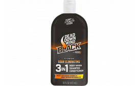 Dead Down Wind 127160 Black Premium 3-in-1 Combo Odor Eliminator 16oz Squeeze Bottle