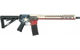 Black Rain Ordnance BROPATTEXAS Spec15 Patriot 30+1 16", Texas Flag, 15" Slim M-LOK, Magpul Grip/Carbine Stock