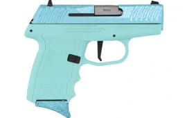 SCCY DVG1CYBSB DVG1-GLITTER Pistol 10rd Crystal Blue Slide