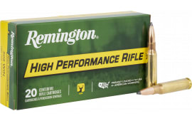 Remington Ammunition R21473 308 Cal Pointed Soft Point Boat-Tail (PSPBT) - 20rd Box