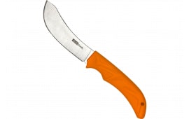 AccuSharp 732C Butcher 4" Fixed Butcher Plain Stainless Steel Blade/Blaze Orange Ergonomic Anti-Slip Rubber Handle