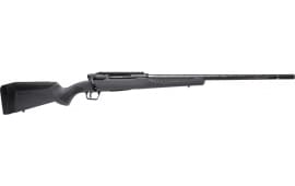 Savage Arms 58012 Impulse Mountain Hunter 2+1 22" Threaded Proof Research Carbon Fiber Barrel, Gray AccuStock with Black Rubber Cheek Piece and Grips