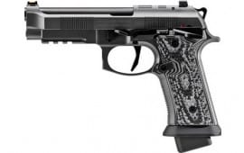 Beretta 92XI Squalo 9MM Semi-Automatic Pistol, J92XFMSA21LCO - 22+1, 4.70" barrel, SAO,  Black