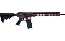 Great Lakes Firearms GL15223BCHY AR-15 223WYL Battleworn Black Cherry 30
