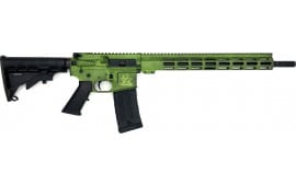 Great Lakes Firearms GL15223BLIM AR-15 223WYL Battleworn Lime 30rd