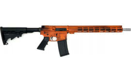 Great Lakes Firearms GL15223SSBORG AR-15 223WYL SS Battleworn Orange 30rd