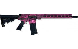 Great Lakes Firearms GL15223BPPK AR-15 223WYL Battleworn Pink 30rd