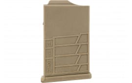 Mdt Sporting Goods Inc 104447FDE Aics Magazine 10rd Extended 308/6.5 Creedmoor Short Action, FDE Polymer, Fits Some Chassis/Bottom Metal (MDT, XLR, KRG, GRS, CDI, Pacific Tool & Gauge)