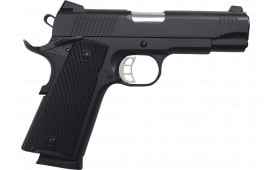 Tisas1911 Carry Model Semi-Auto Pistol Chambered In 9mm Luger, 4.25" Hammer Forged Barrel, Steel Slide & Frame, Novac Style 3 Dot Sights, 2-9 Rd Mags