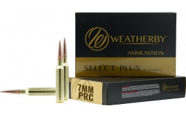 Weatherby M7PRC177HCB Select Plus 7mm PRC, 177 GR, 20 Per Box/ 10 Cs - 20rd Box