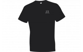 Hornady Fueled By Hornady T-Shirt Apparel, Black, 100% Preshrunk Cotton, Short Sleeve, Medium.