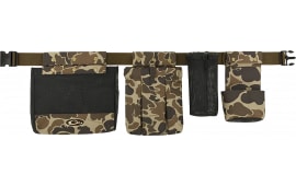 Drake Waterfowl DA1090016 Wingshooters Dove Belt Camo/Black Polyester Around the Waist Buckle Closure