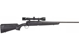Savage Arms 58123 Axis XP Full Size 4+1 18" Carbon Steel Barrel, Black, Drilled & Tapped Rec, Synthetic Stock, Weaver 3-9x40mm Scope