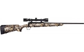 Savage Arms 58124 Axis XP Full Size 4+1 18" Carbon Steel, Black Barrel/Rec, Drilled & Tapped, Mossy Oak Break-Up Country Synthetic Stock, Weaver 3-9x40mm Scope