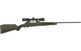 Savage Arms 58131 110 Apex Hunter XP 4+1 18" Carbon Steel, Black, Synthetic AccuFit Stock, Vortex Crossfire II 3-9x40mm Scope (Left Hand)