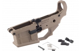 Radian Weapons R0390 A-DAC 15 Lower Receiver FDE, Fully Ambi Controls, Talon 45/90 Safety, Ext. Bolt Catch, Left-Side Mag Release, Right-Side Bolt Release, Enhanced Takedown Pins