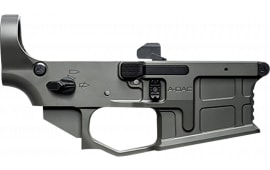 Radian Weapons R0388 A-DAC 15 Lower Receiver Gray, Fully Ambi Controls, Talon 45/90 Safety, Ext. Bolt Catch, Left-Side Mag Release, Right-Side Bolt Release, Enhanced Takedown Pins