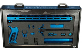Timber Creek Outdoors TCOEKB Enforcer Complete Build Kit Blue Anodized for AR-15