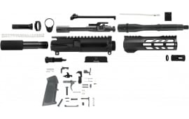 TacFire AR Build Kit 5.56x45mm NATO 7.50" Barrel Black for AR Platform
