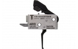 TriggerTech AHTSDB33NNight Fision Duty Flat Trigger Single-Stage 3.50 lbs Draw Weight Fits AR-10