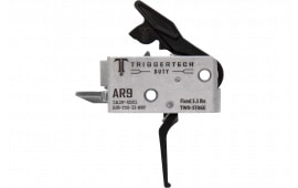 TriggerTech AH9TDB33NNight Fision Duty Flat Trigger Two-Stage 3.50 lbs Draw Weight Fits AR-9
