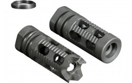 Yankee Hill 285M1 Phantom Comp/Brake with Aggressive End, 1/2"-28 tpi Threads 2.25" OAL for 5.56mm