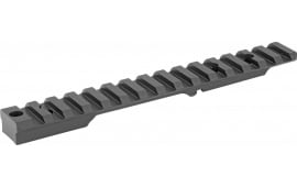 Seekins Precision 0010710023 MOA Scope Base Black Anodized Aluminum Fits Remington 700 Short Action 30 MOA Includes #6-48 Fasteners