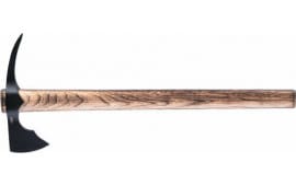 CRKT 2753 ODR 3.08" Axe w/Spike 1055 Carbon Steel Blade, Fire Treated Tennessee Hickory Handle, 21" OAL