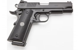 Wilson Combat ACP Commander ACP-COM-9A Pistol 9mm 4.25" 10+1 Single Action Black Armor-Tuff Eagle Claw Grips, Battlesight, Ambidextrous Safety