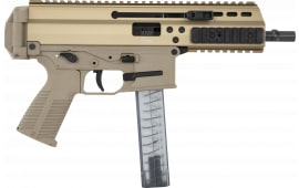 B&T Firearms 36039CT APC9 Pro 30+1 6.80", Coyote Tan, Polymer Grip, M-Lok Handgaurd with Pic Rail Slots, Ambi Controls (OEM Mag)