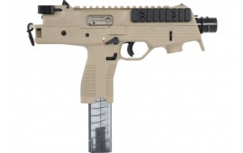 B&T Firearms 30105NUSCT TP9 30+1 5.10", Coyote Tan, Polymer Frame/Grip, No Brace, Iron Sights