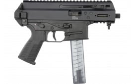B&T Firearms 36176502 ACP9K 30+1 4.30", Black, Tele Brace Adapter, Polymer Grip, Ambi Controls (OEM Mag)
