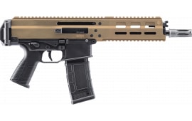 B&T Firearms 361660CT APC300 Pro CT 30+1 10.50", Black Lower/Coyote Tan Upper, Black Polymer Grip, Flash Hider, Ambi Controls