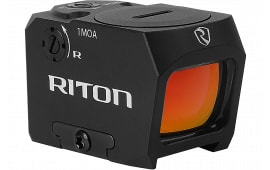 Riton Optics 3TEED23 3 Tactix EED Black 1x 21.0mm x 15.8mm 3 MOA Illuminated Red Dot Reticle