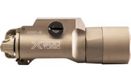 Surefire X300T-B Turbo Weapon Light Universal and Pic Mount 650 Lumens Tan Thumb Screw