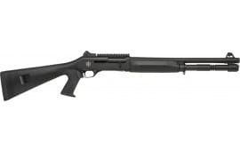 Military Armament Corporation MAC 1014 Semi-Automatic Shotgun, 12 Gauge, Choke Set,  Black - 21000120