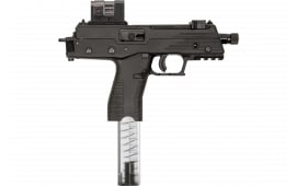 B&T Firearms BT4200USTB TP380 30+1 5" Threaded, Black, Picatinny Rail Frame, No Brake, Iron Sights, Aimpoint Acro Included